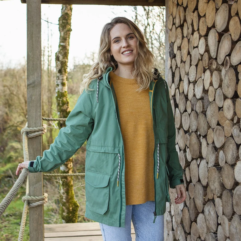Heather Leichter Anorak - Dark Ivy