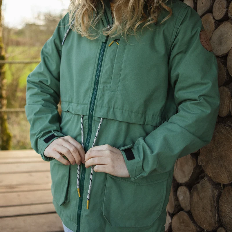 Heather Leichter Anorak - Dark Ivy
