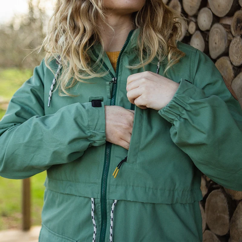 Heather Leichter Anorak - Dark Ivy