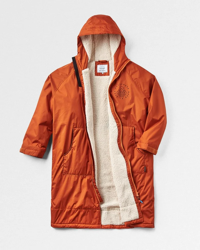 Escapism Sherpa Lined Changing Robe - Rost