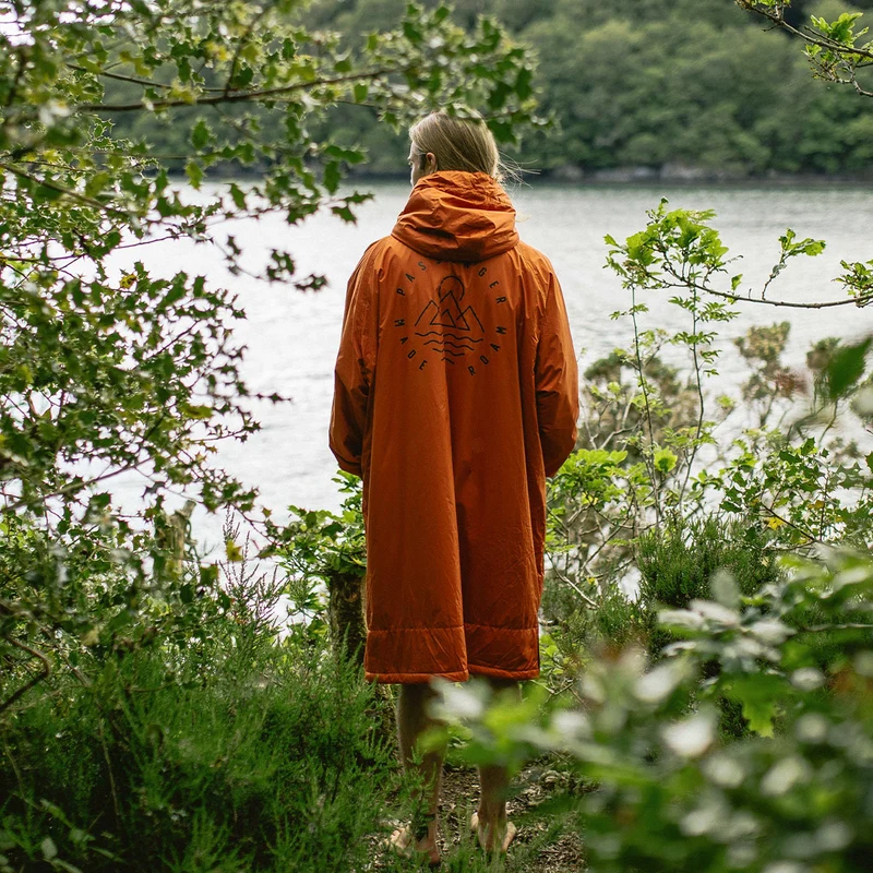 Escapism Sherpa Lined Changing Robe - Rost
