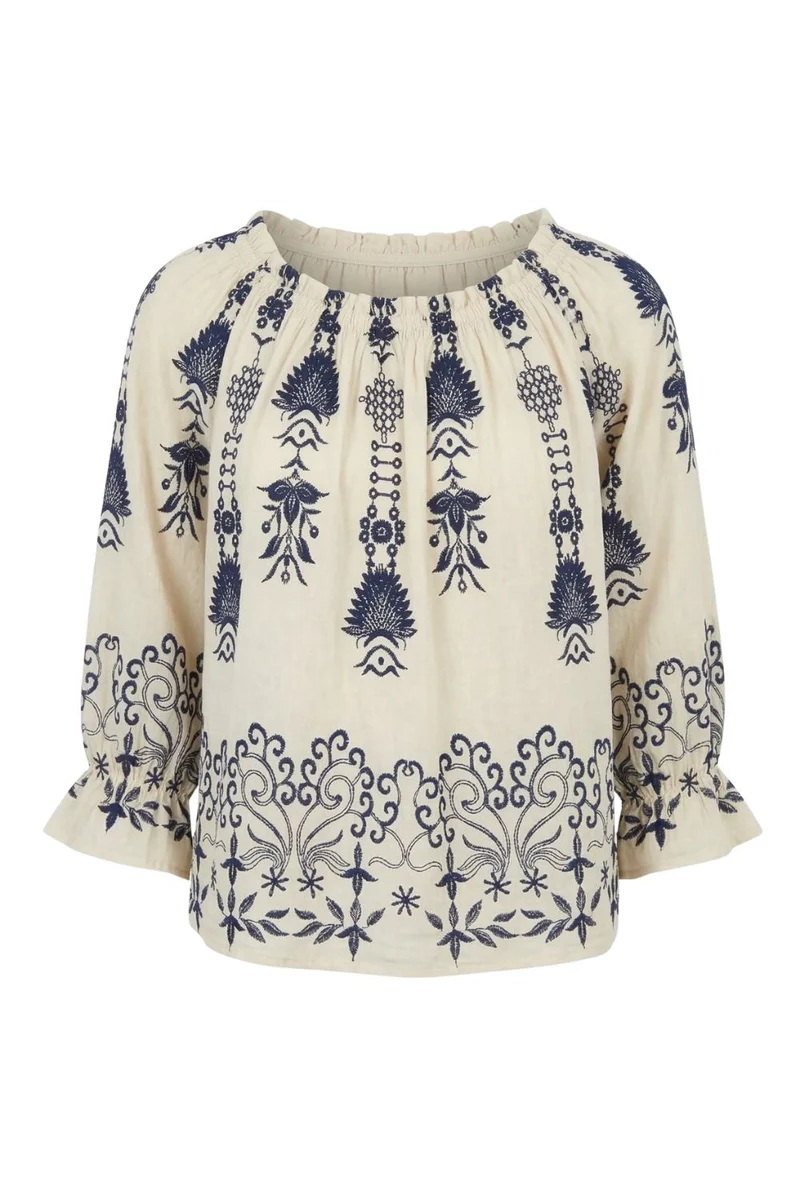 Chic Top | Navy | Top fra Atelier C