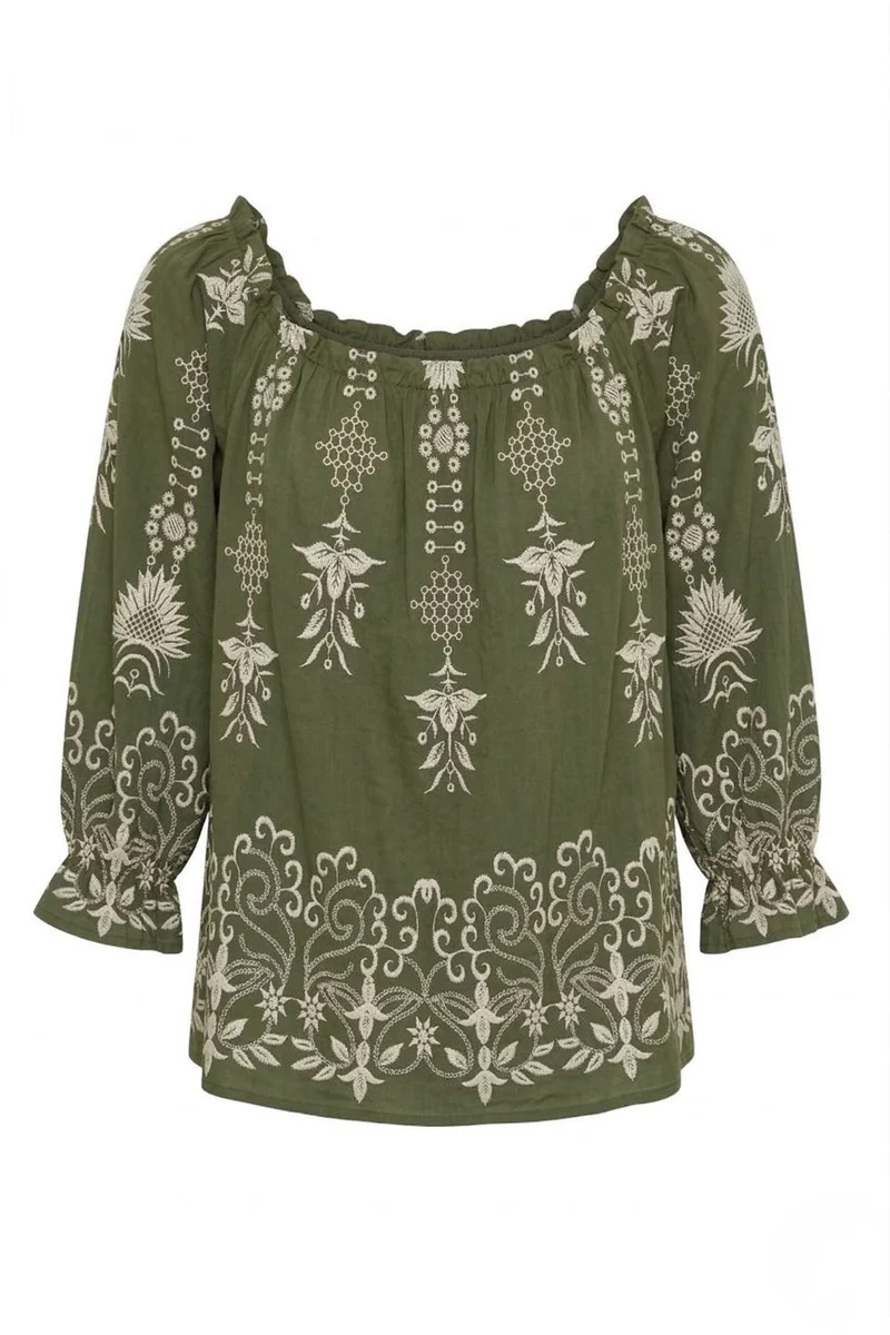 Chic Top | Kaki | Top fra Atelier C