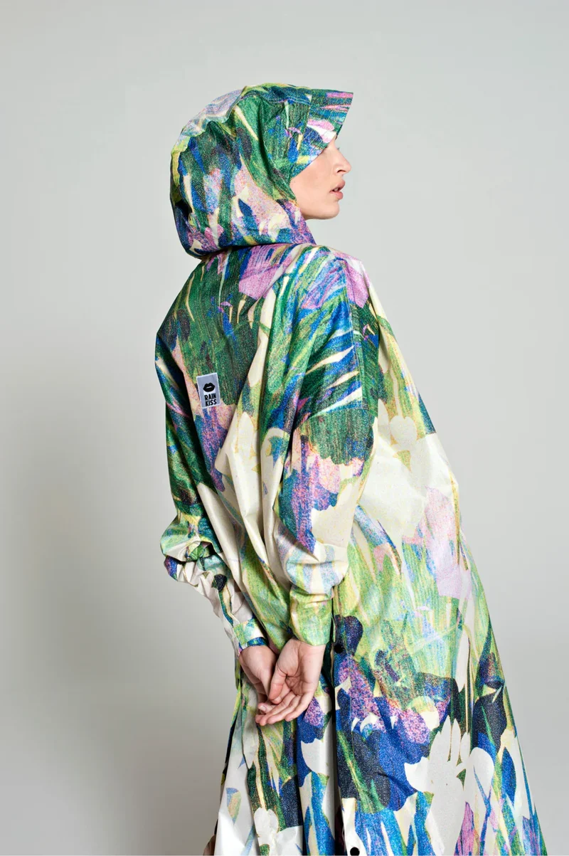 Lily | Green | Regnponcho fra Rainkiss