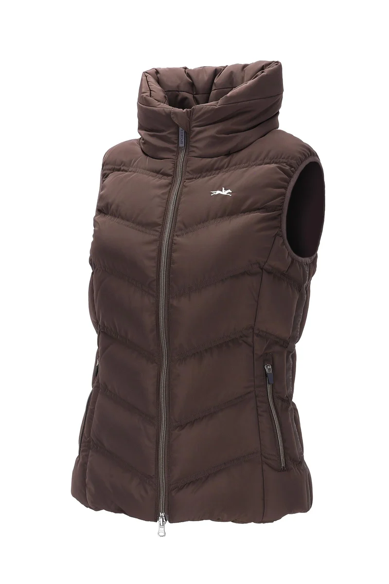 Marleen Damen Weste Mocca XL