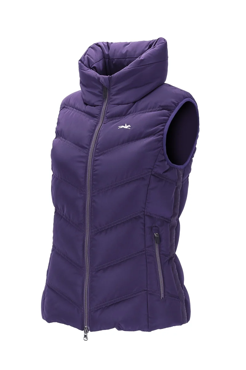 Marleen Damen Weste Dark Purple XL