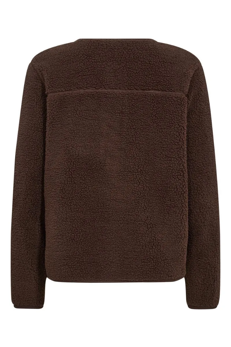 Ada Teddy Jacket | Brun | Jakke fra French Laundry