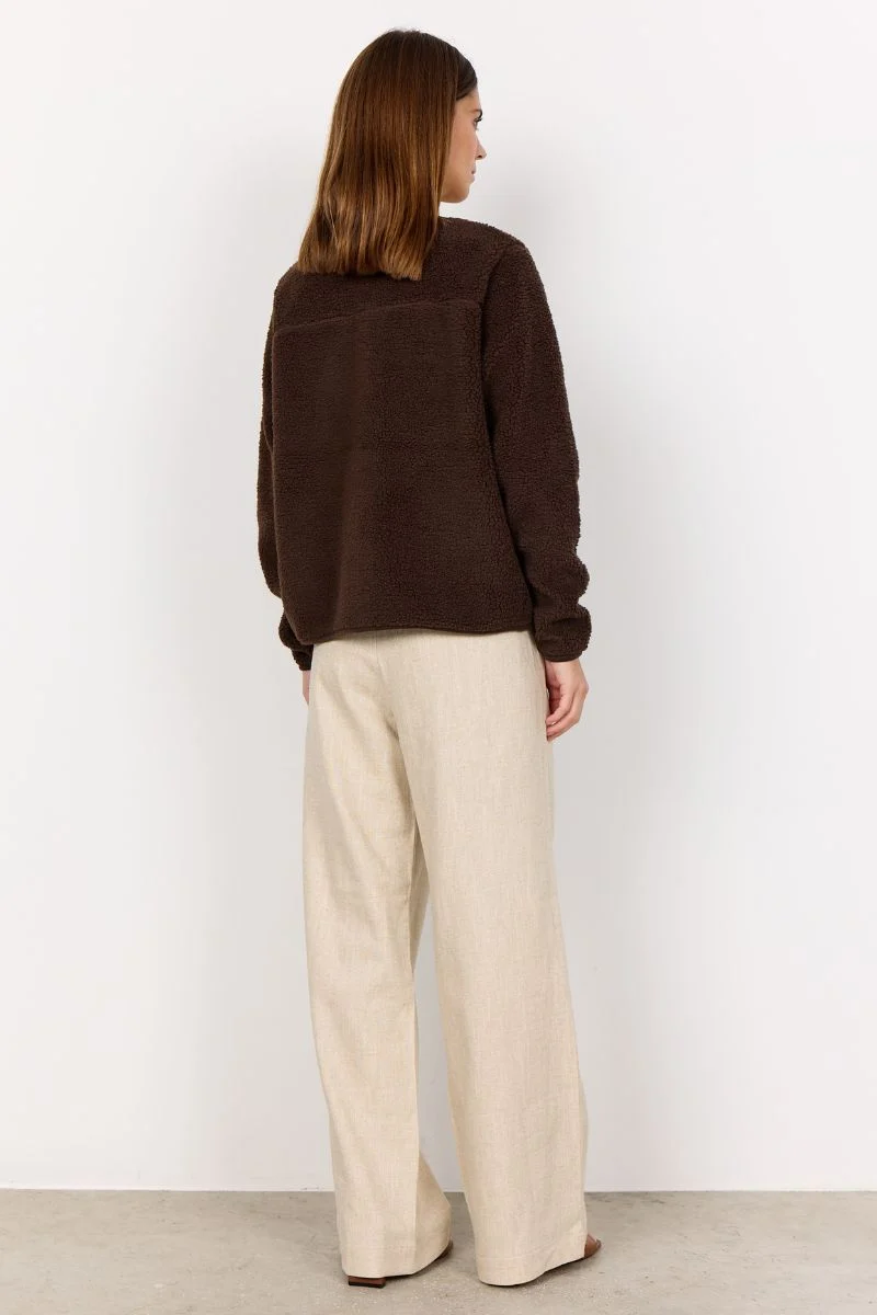 Ada Teddy Jacket | Brun | Jakke fra French Laundry