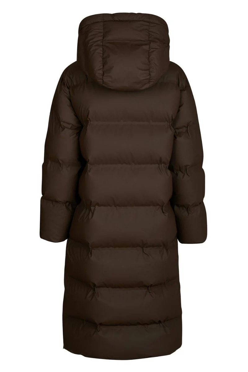 Viviana C Puffer Jacket | Dark Brown | Jakke fra Neo Noir