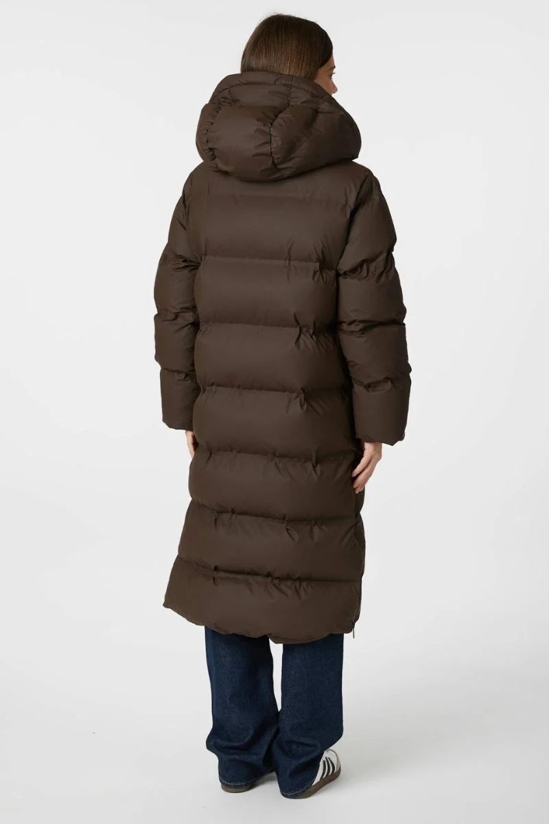 Viviana C Puffer Jacket | Dark Brown | Jakke fra Neo Noir