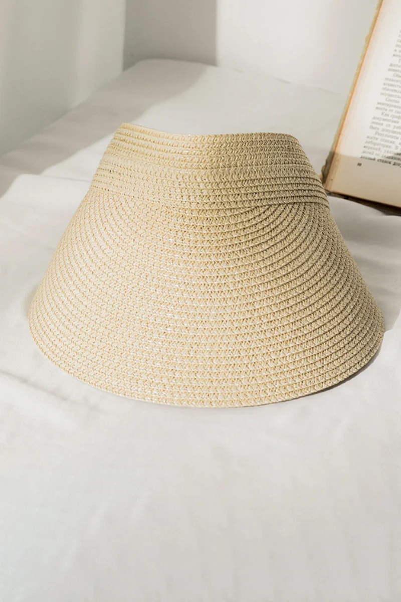 Breezy Brim | Beige | Stråhat visir fra Statebird