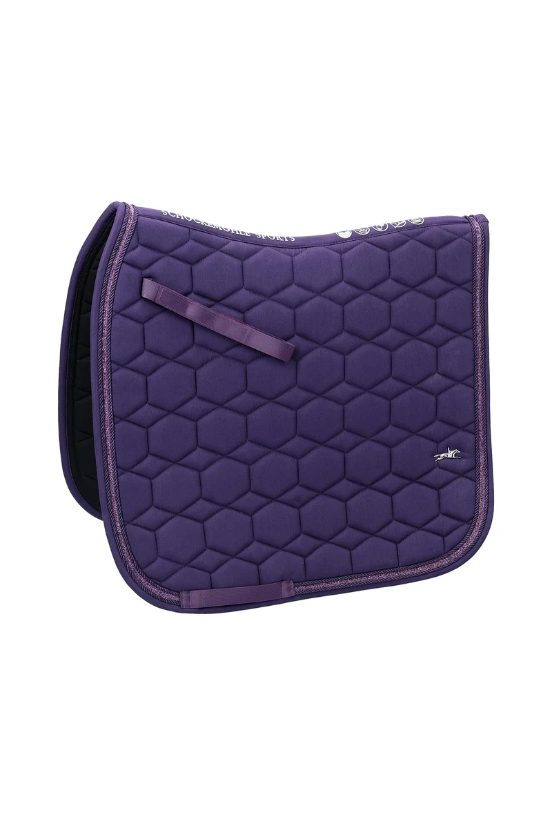 High Density Dressurschabracke Dark Purple WB