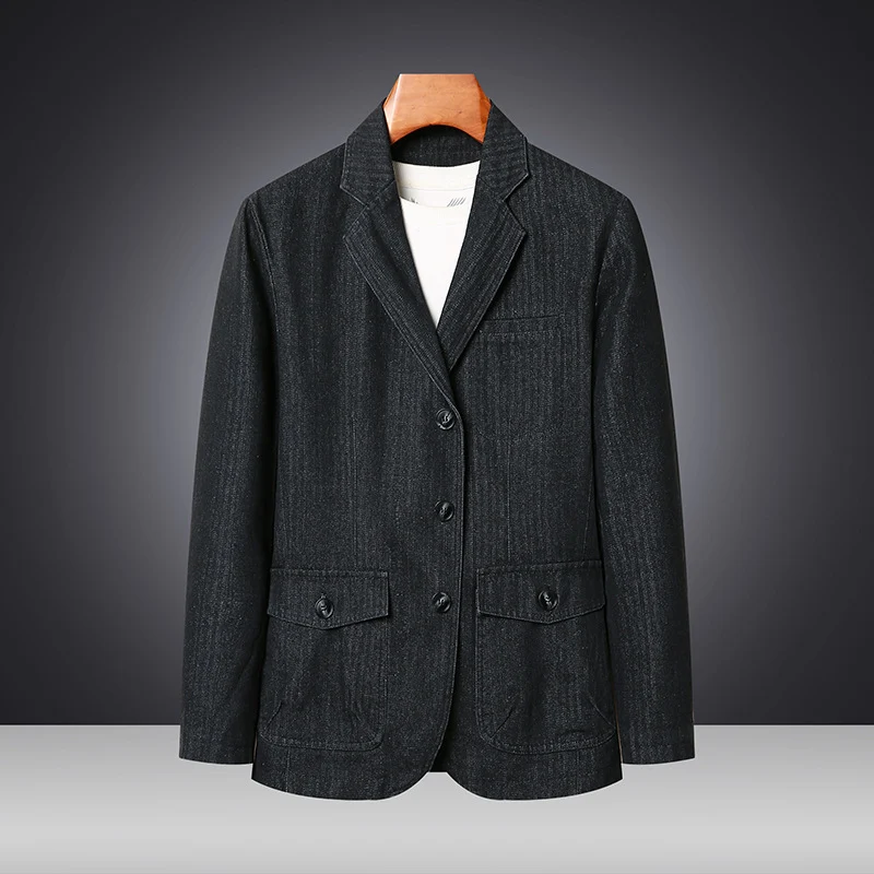 Herren Elegante und bequeme Blazerjacke Drune