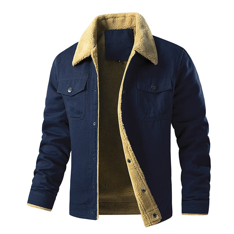 Herren Bequeme und warme Steppjacke Drune