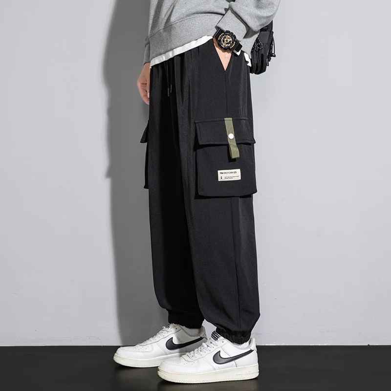 Herren Bequeme Cargo-Hose mit mehreren Taschen Drune
