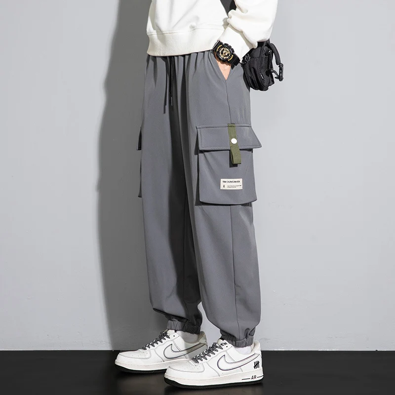 Herren Bequeme Cargo-Hose mit mehreren Taschen Drune