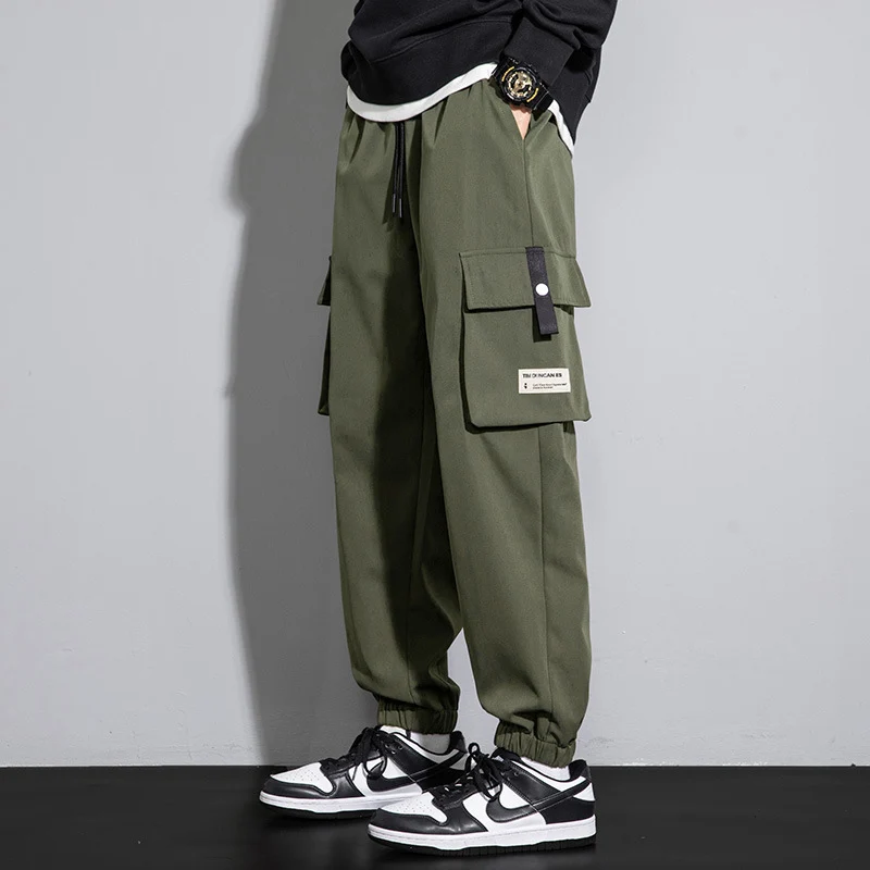 Herren Bequeme Cargo-Hose mit mehreren Taschen Drune