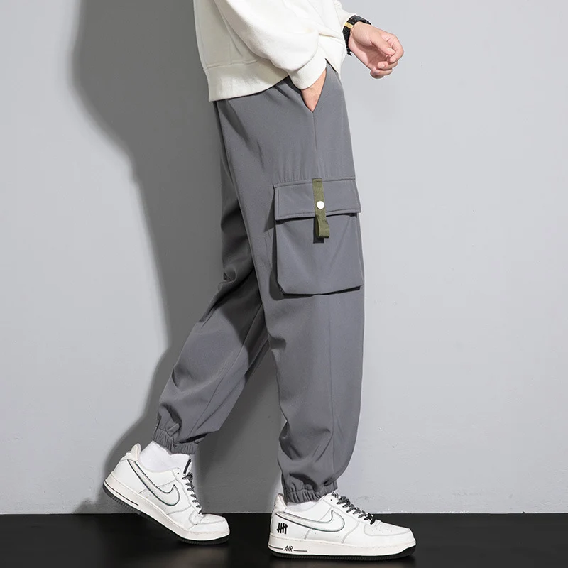 Herren Bequeme Cargo-Hose mit mehreren Taschen Drune