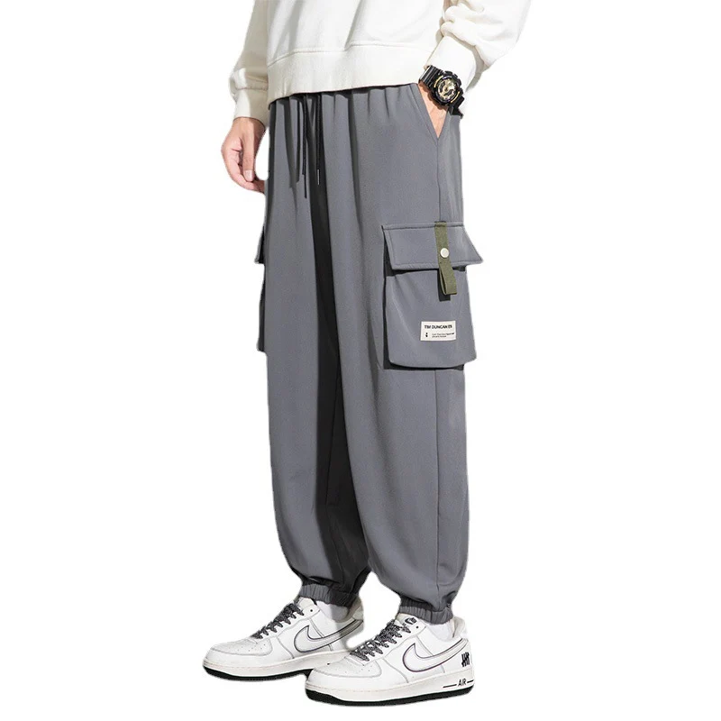 Herren Bequeme Cargo-Hose mit mehreren Taschen Drune