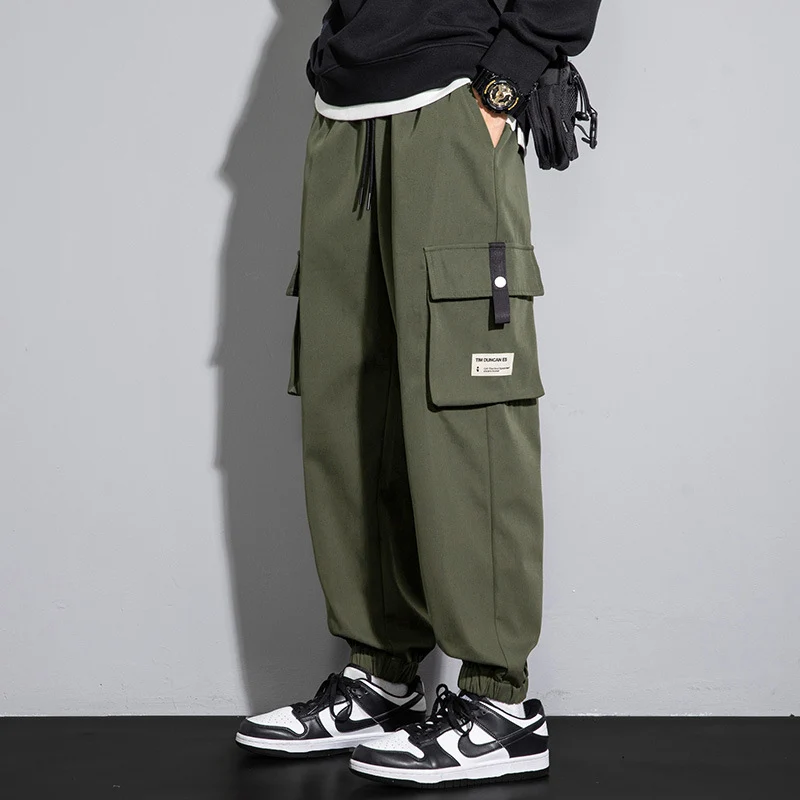Herren Bequeme Cargo-Hose mit mehreren Taschen Drune
