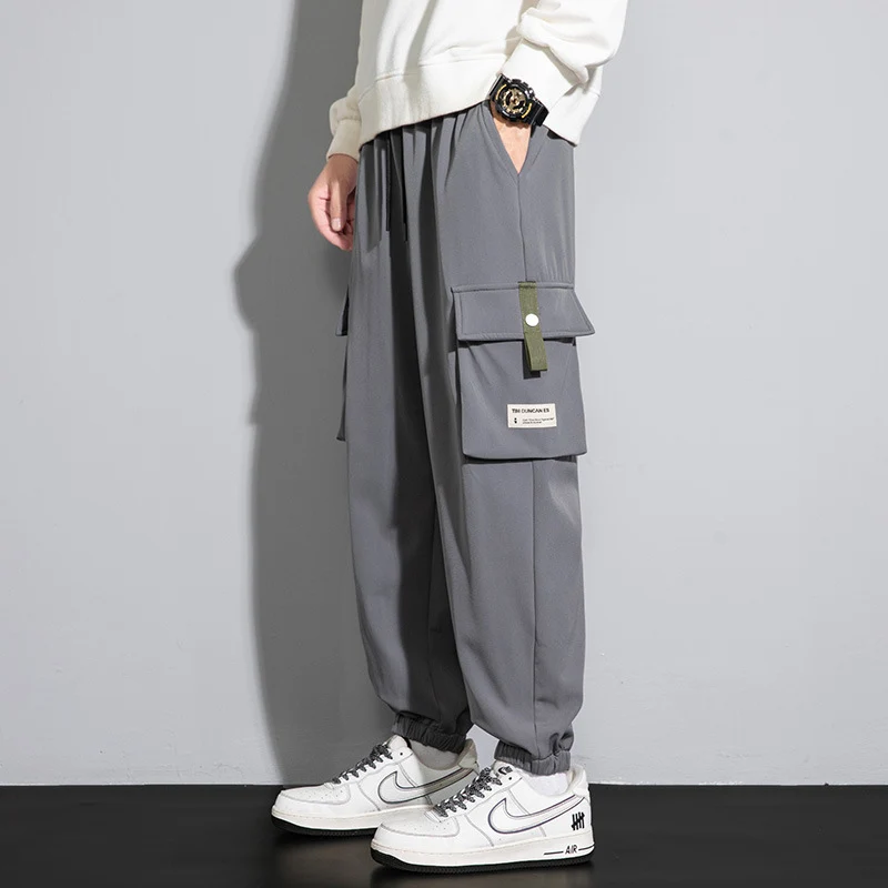 Herren Bequeme Cargo-Hose mit mehreren Taschen Drune