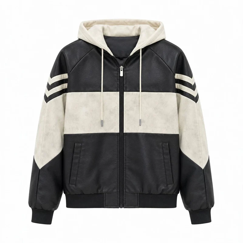 Damen Sportliche Kapuzenjacke Drune