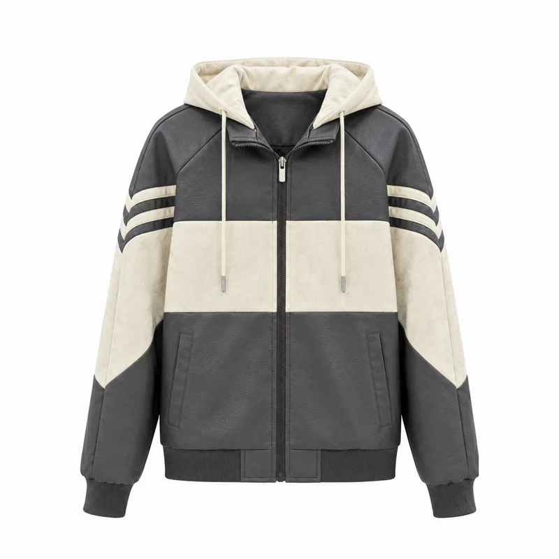 Damen Sportliche Kapuzenjacke Drune
