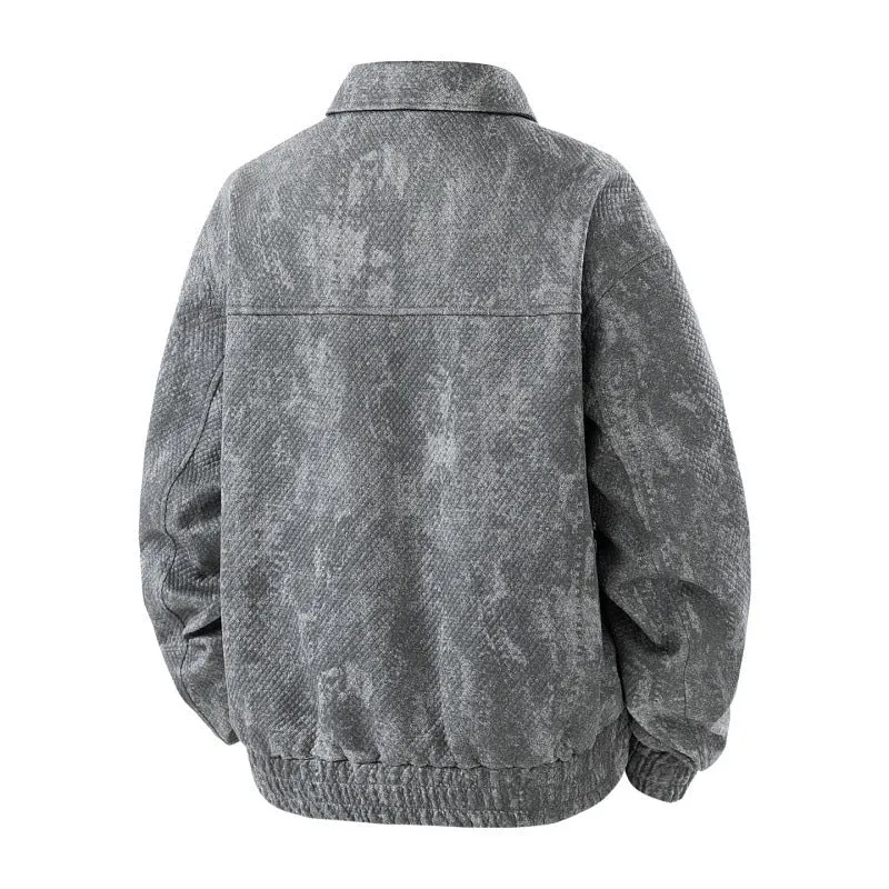 Damen Schlangenleder-Look Freizeitjacke Drune