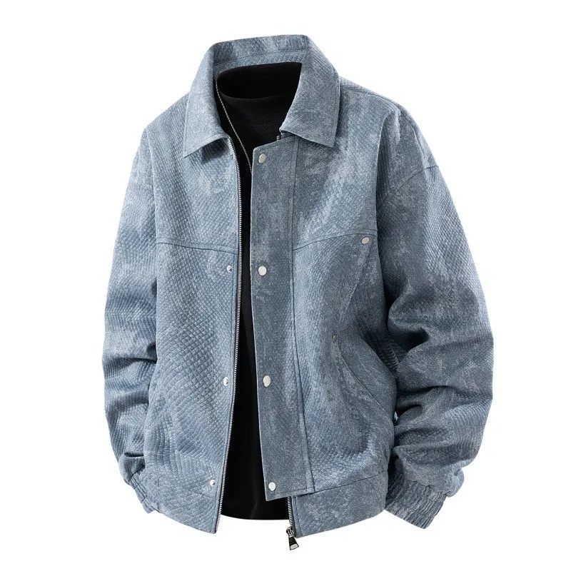 Damen Schlangenleder-Look Freizeitjacke Drune