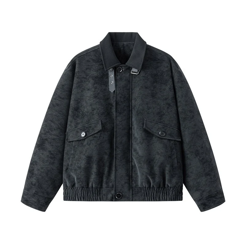 Damen Modische Übergangsjacke mit Taschen Drune