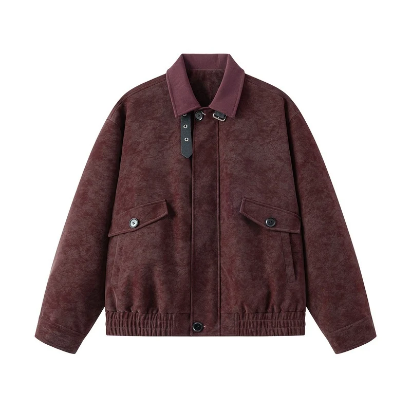 Damen Modische Übergangsjacke mit Taschen Drune