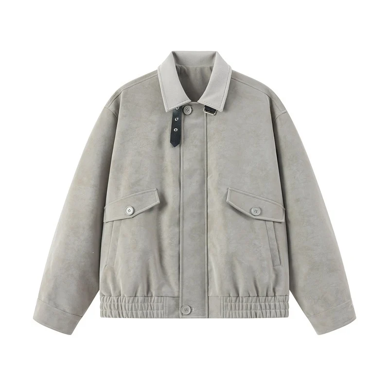 Damen Modische Übergangsjacke mit Taschen Drune