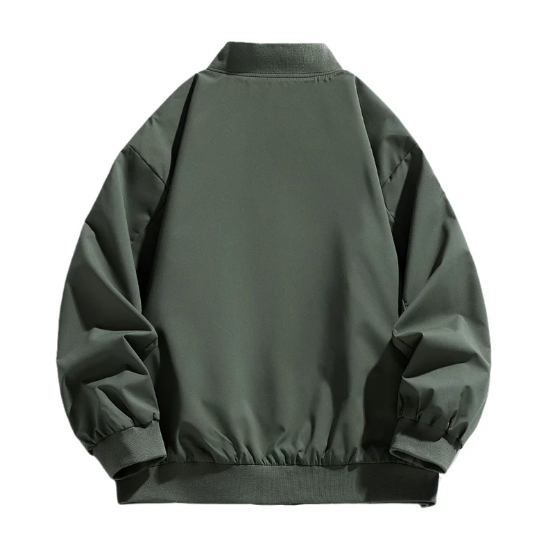 Damen Modische Übergangsjacke mit hohem Kragen Drune