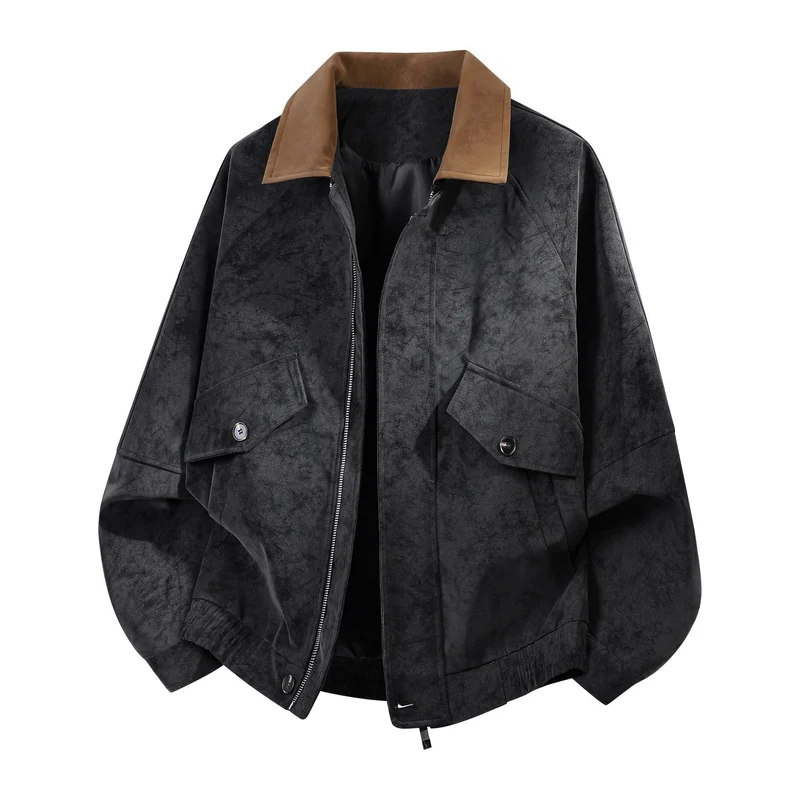 Damen Modische Jacke mit Taschen Drune