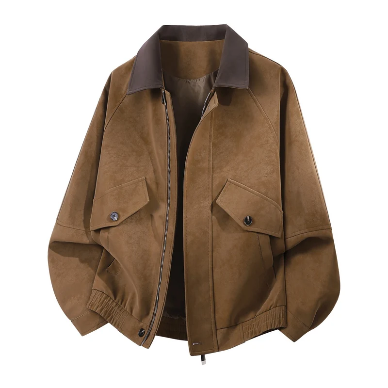 Damen Modische Jacke mit Taschen Drune