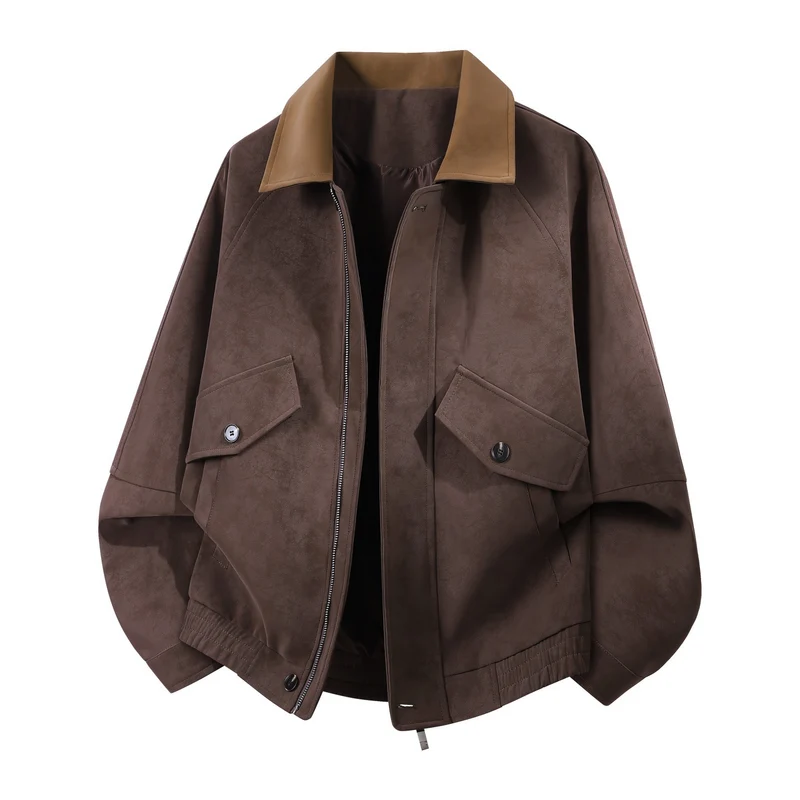 Damen Modische Jacke mit Taschen Drune