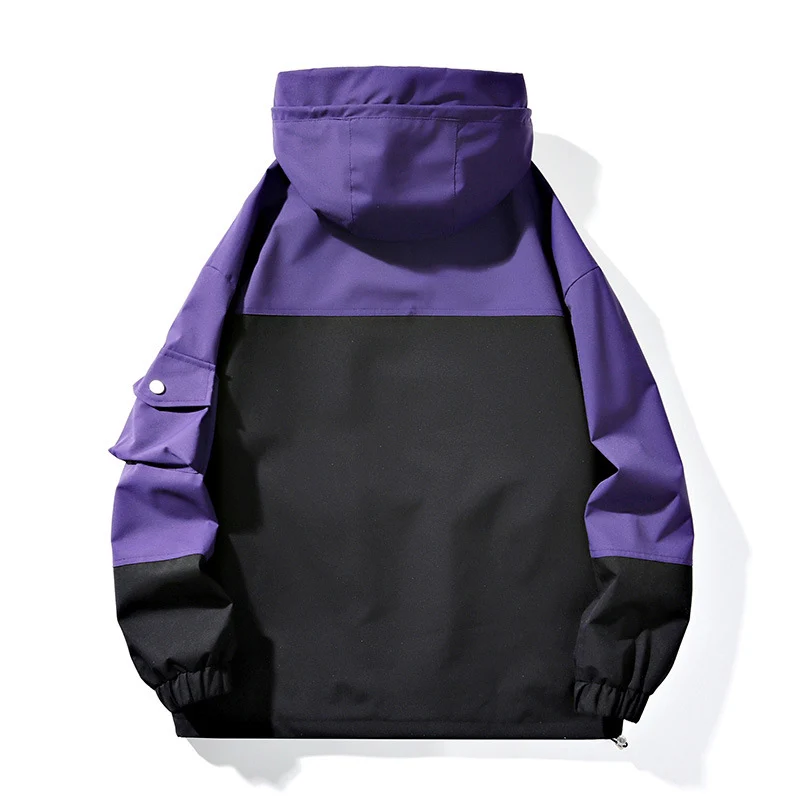 Damen Modische Freizeitjacke mit hohem Kragen Drune