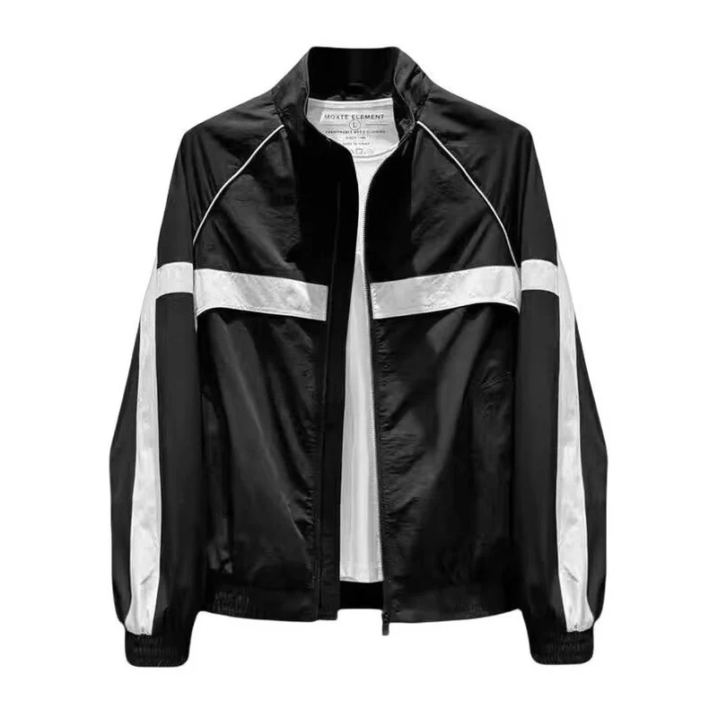 Herren Freizeitjacke mit hohem Kragen Drune