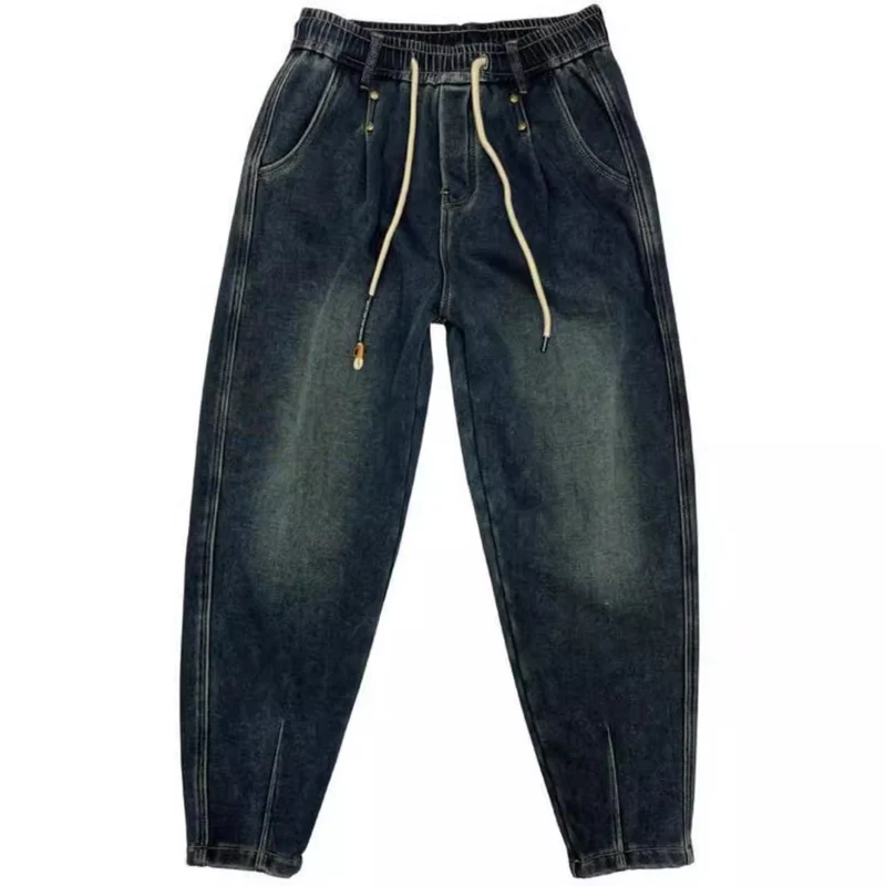 Herren Einzigartige Ripped Denim Jeans Drune