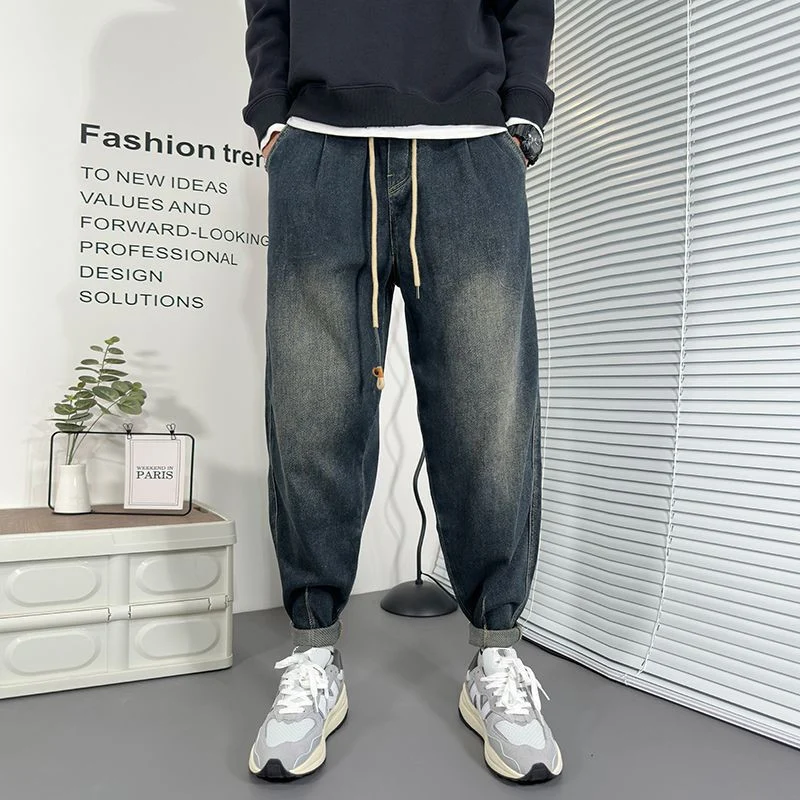 Herren Einzigartige Ripped Denim Jeans Drune