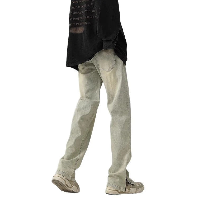 Herren Bequeme und lässige weit geschnittene Jeans Drune