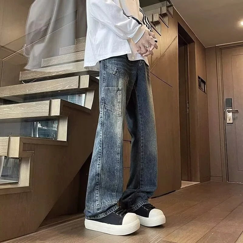 Herren Bequeme und lässige Cargo-Jeans Drune