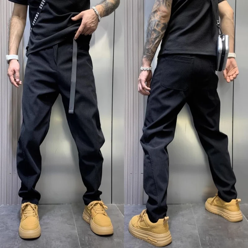 Herren Bequeme Cordhosen Drune