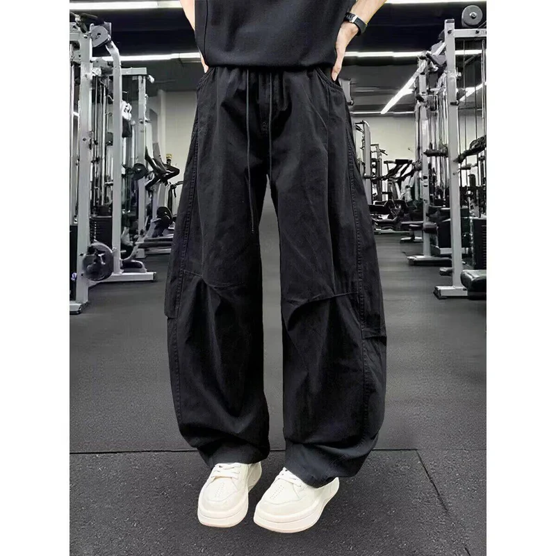 Herren Bequeme Cargo-Hose mit weitem Bein Drune