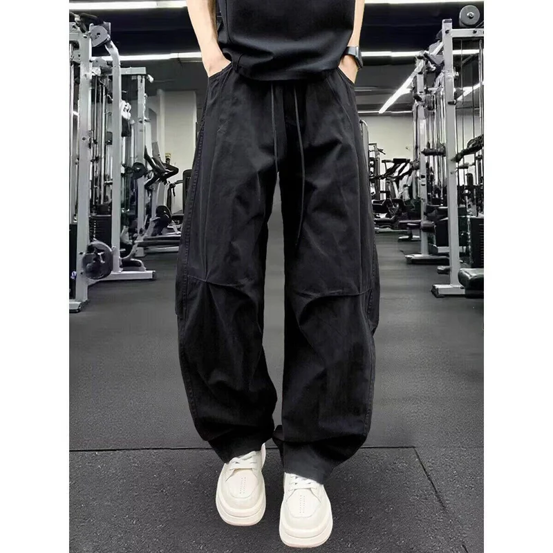 Herren Bequeme Cargo-Hose mit weitem Bein Drune