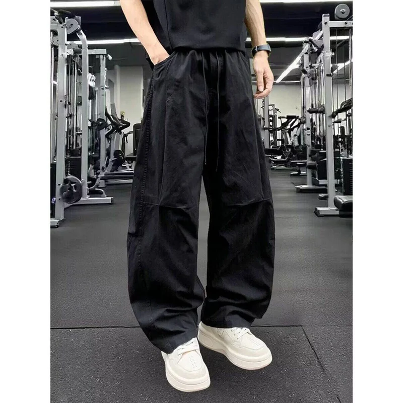 Herren Bequeme Cargo-Hose mit weitem Bein Drune