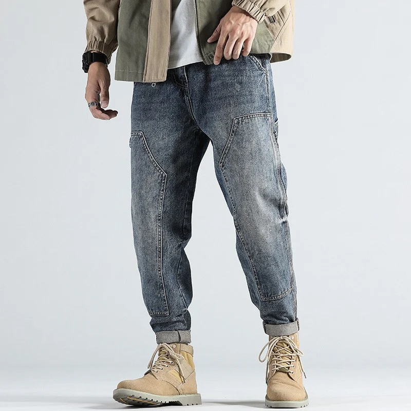 Herren Bequeme Cargo-Hose Drune