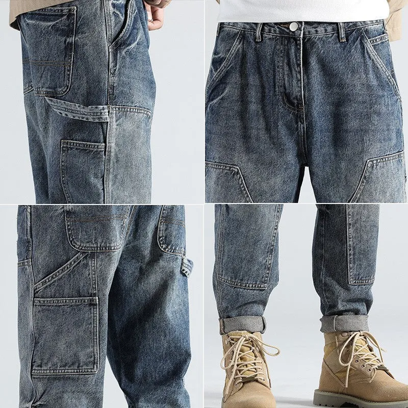 Herren Bequeme Cargo-Hose Drune