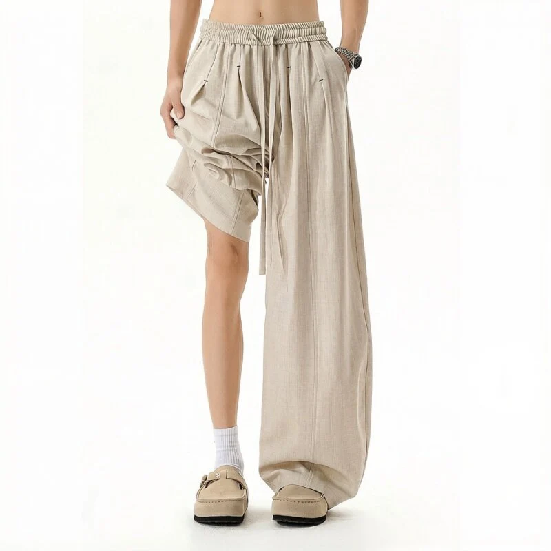 Damen Weitgeschnittene Freizeithose Drune