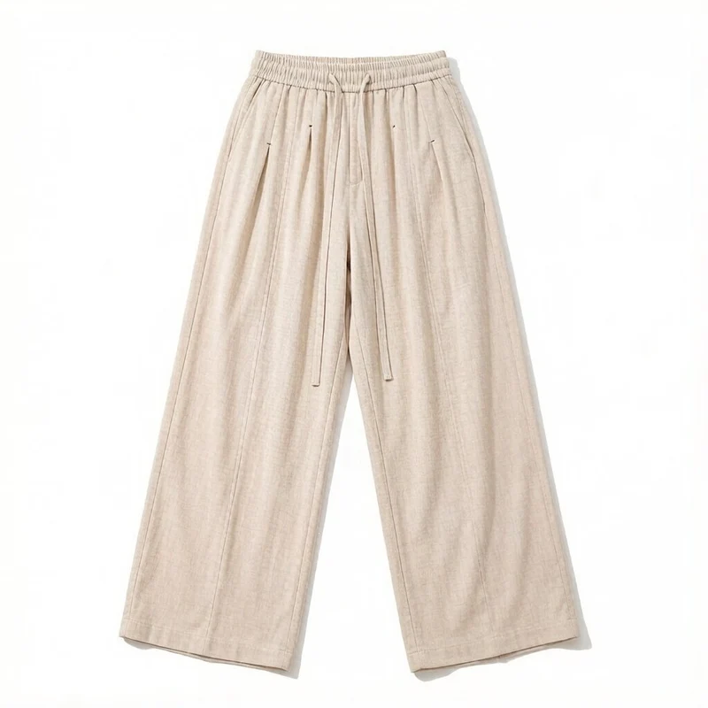 Damen Weitgeschnittene Freizeithose Drune